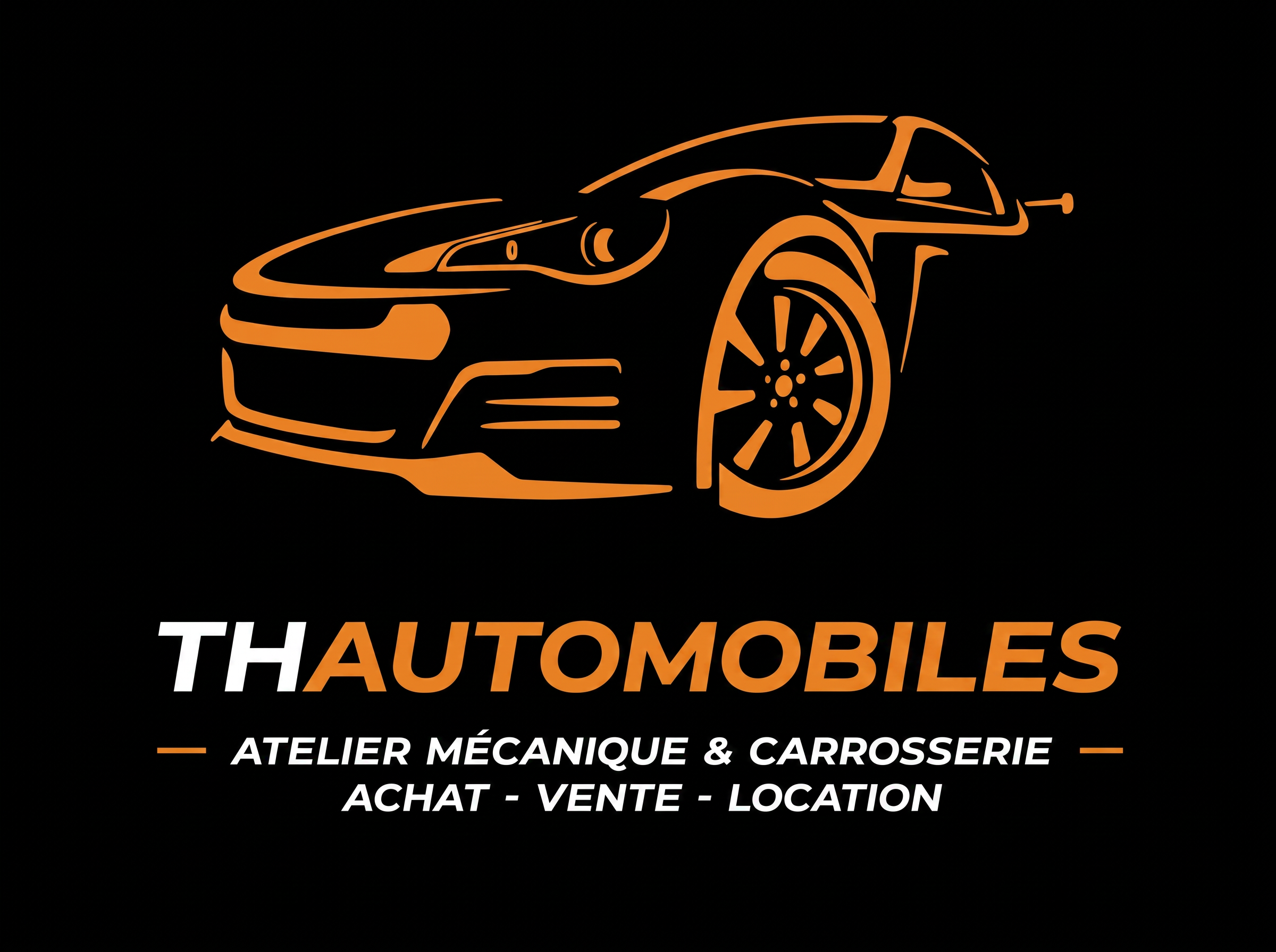 Logo TH Automobiles, garage mécanique et carrosserie à Frontignan